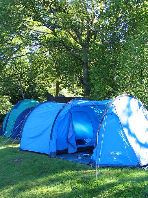 The tent at windermere.